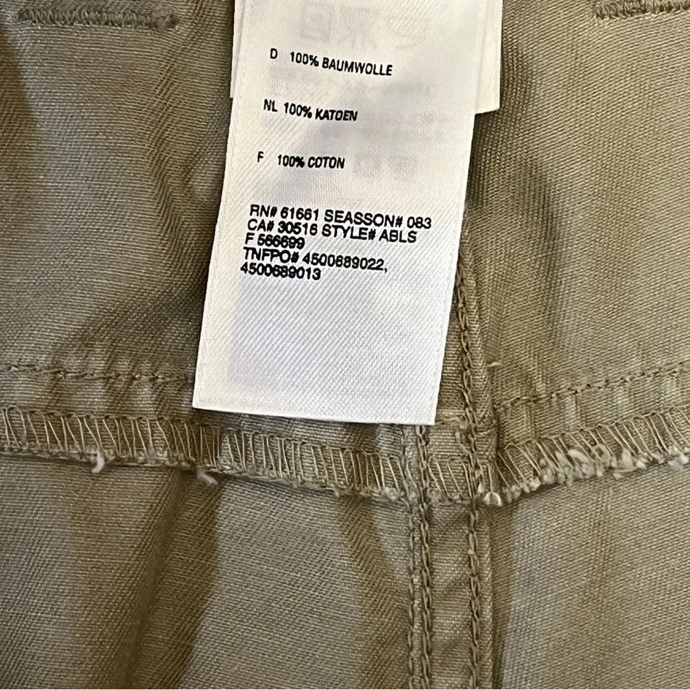 Men’s The North Face Khaki Slant Pocket Tan Pants. Size 36 #1036